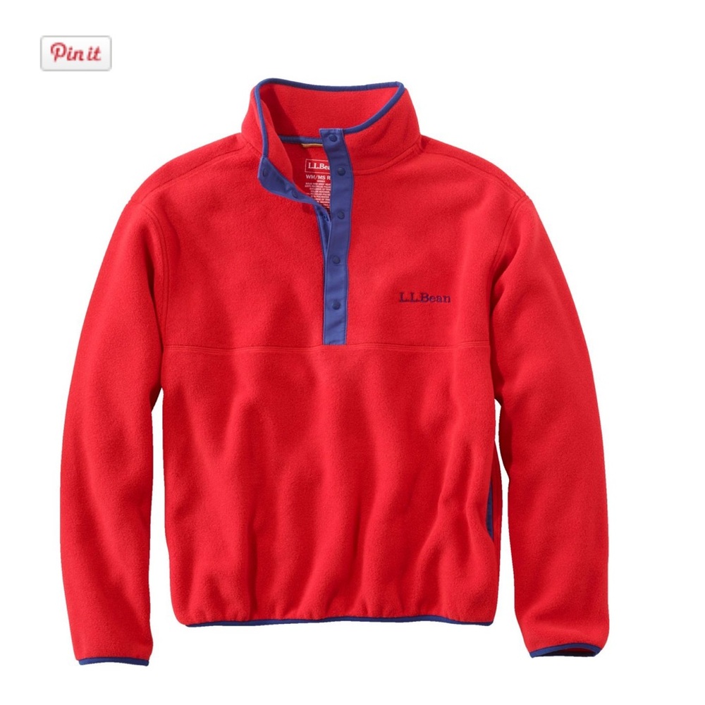 L.L. Bean Red Sweater